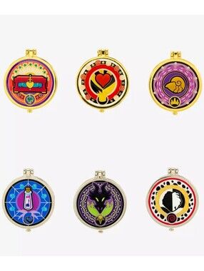 Loungefly Disney Villain Compact Mirror Blind Box Enamel Pin